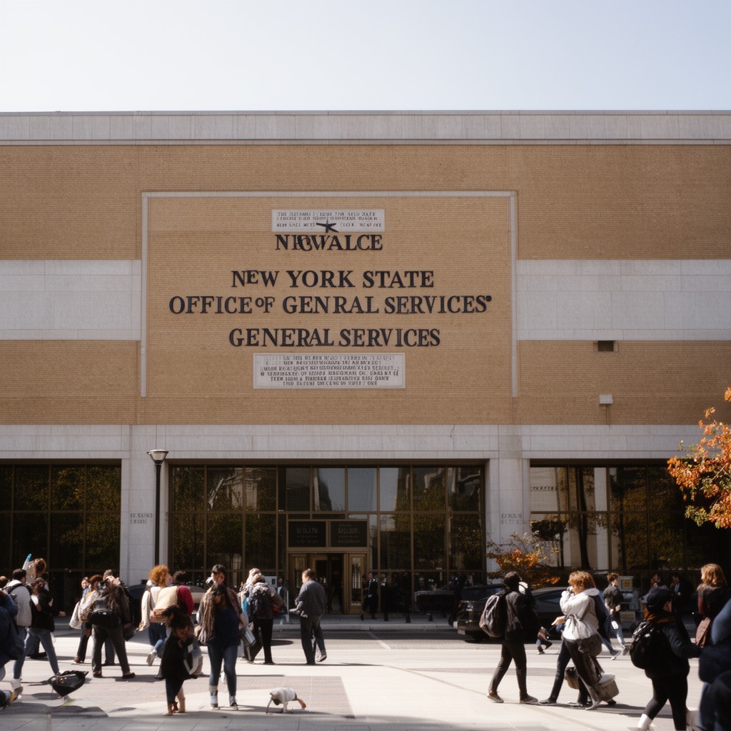 AI-generated illustration of New York State Office of General Services