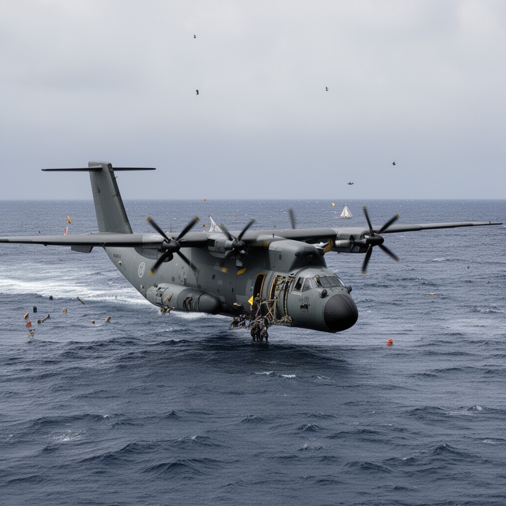 AI-generated illustration of CASA C-295