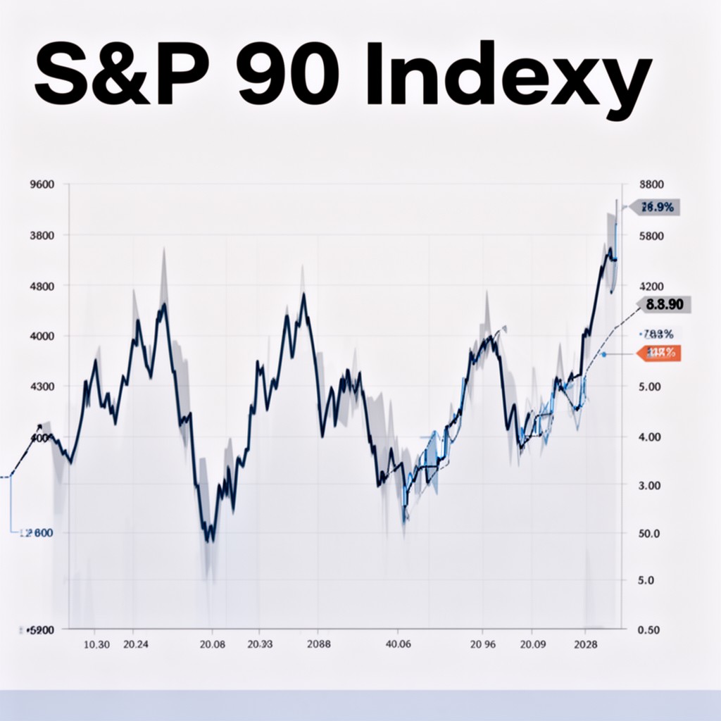 AI-generated illustration of S&P 90 Index