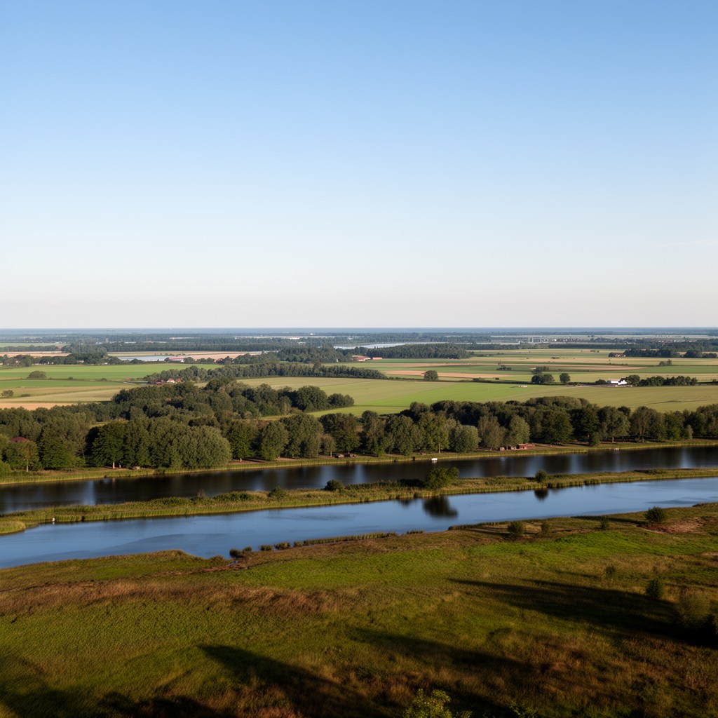 AI-generated illustration of North German Plain