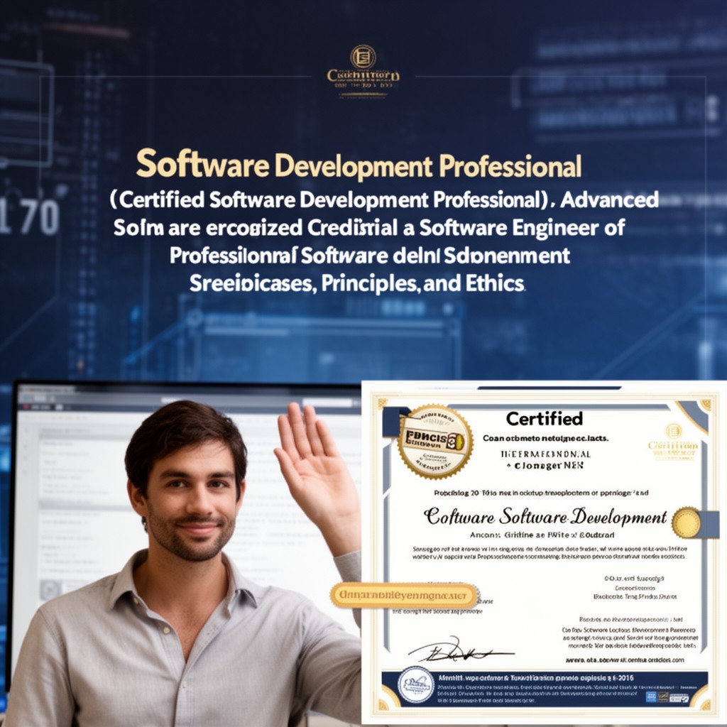 AI-generated illustration of Certified Software Development Professional