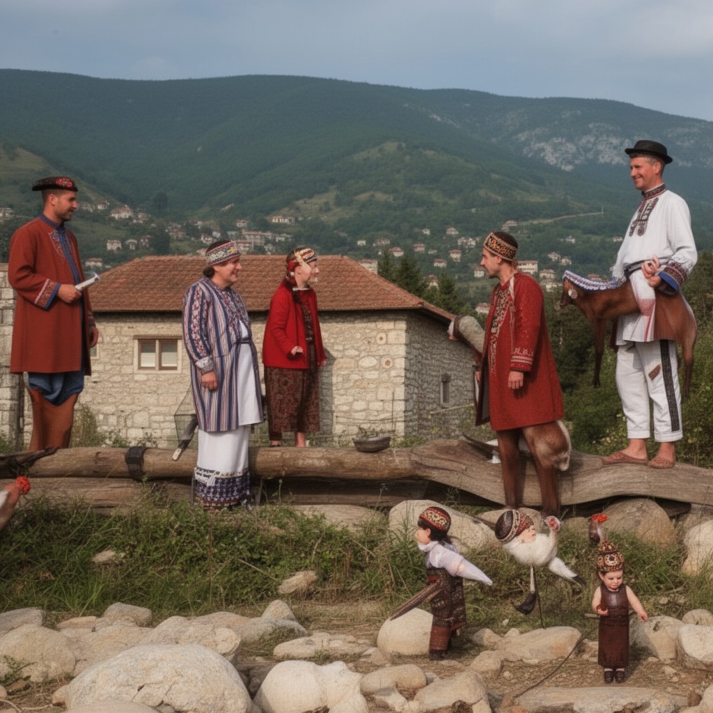 AI-generated illustration of Bosniaks