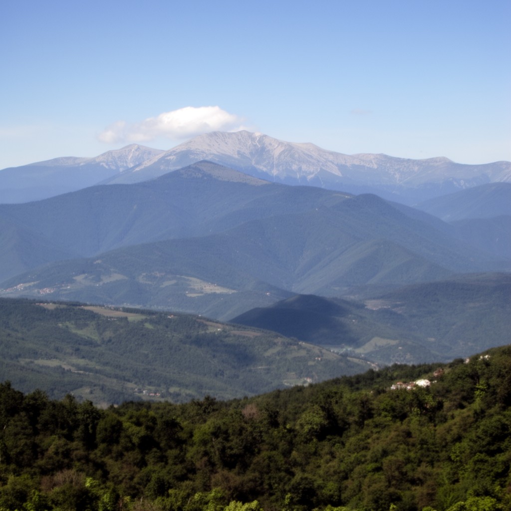 AI-generated illustration of Balkan Mountains