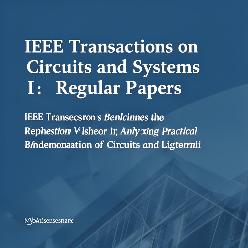 AI-generated illustration of IEEE Transactions on Circuits and Systems I: Regular Papers