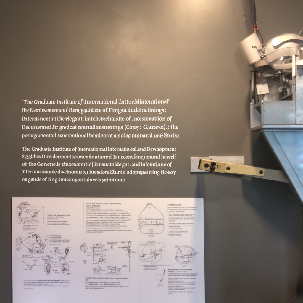 AI-generated illustration of Graduate Institute of International and Development Studies (historical origin)