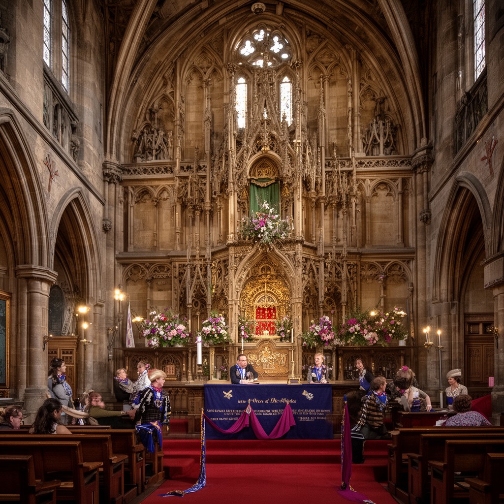 AI-generated illustration of Thistle Chapel