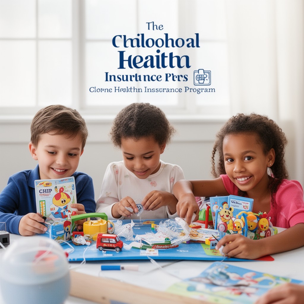 AI-generated illustration of Children's Health Insurance Program