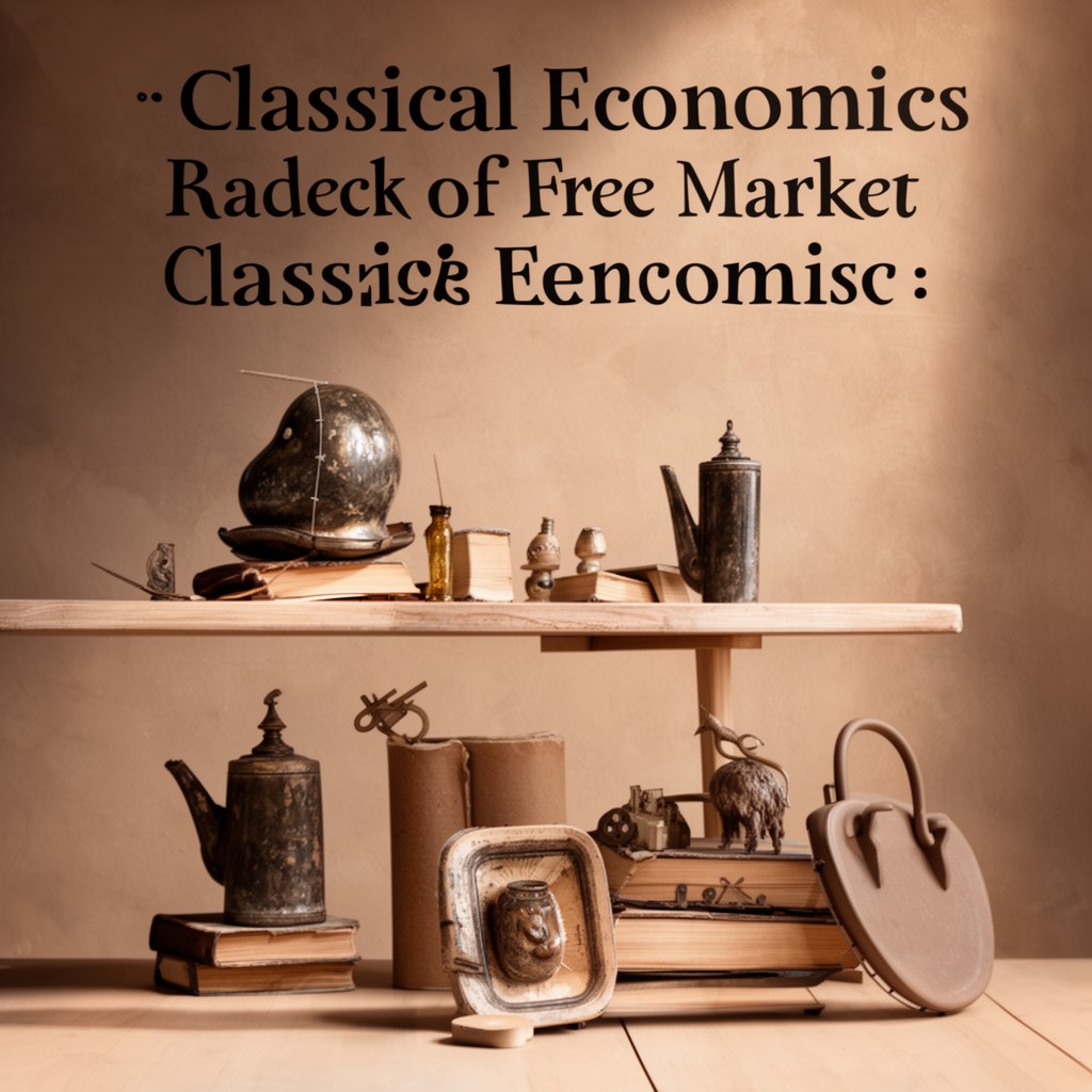 AI-generated illustration of classical economics