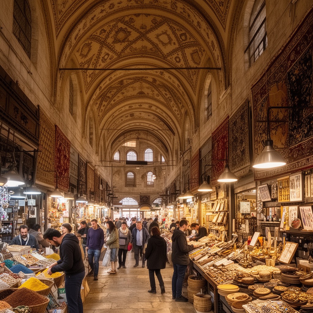AI-generated illustration of Grand Bazaar