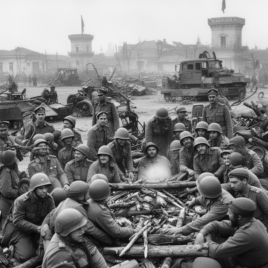 AI-generated illustration of Romanian 3rd Army