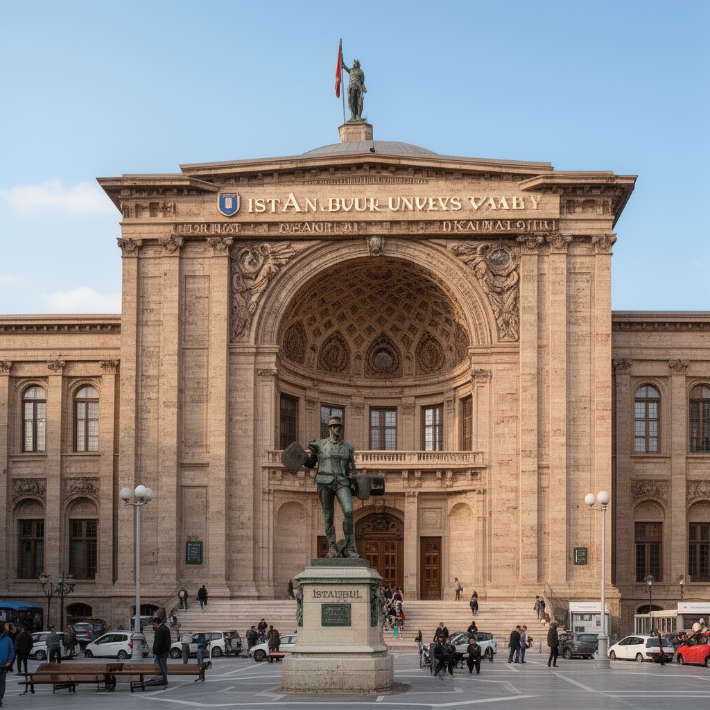 AI-generated illustration of Istanbul University