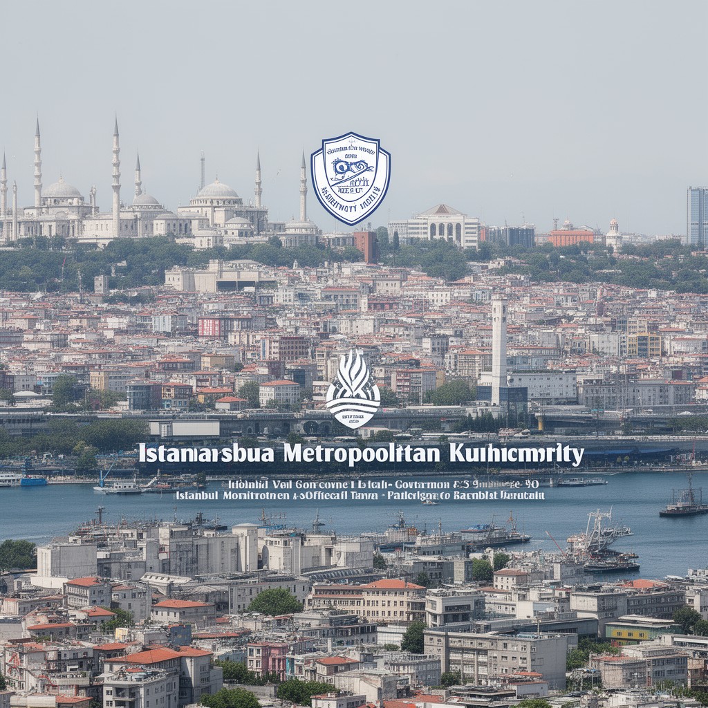 AI-generated illustration of Istanbul Metropolitan Municipality
