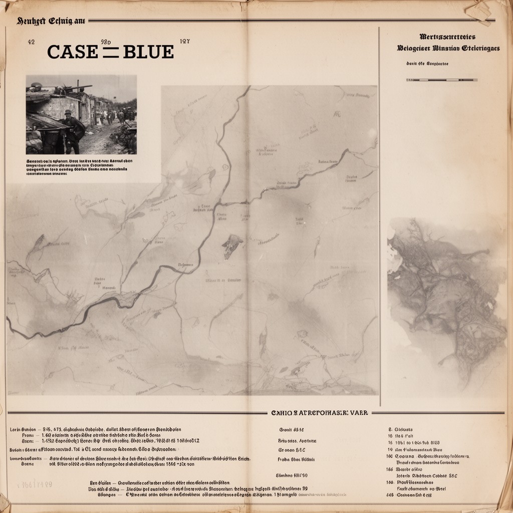 AI-generated illustration of Case Blue