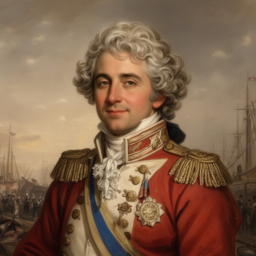 AI-generated illustration of John Pitcairn
