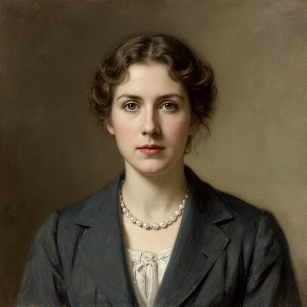 AI-generated illustration of Alys Pearsall Smith