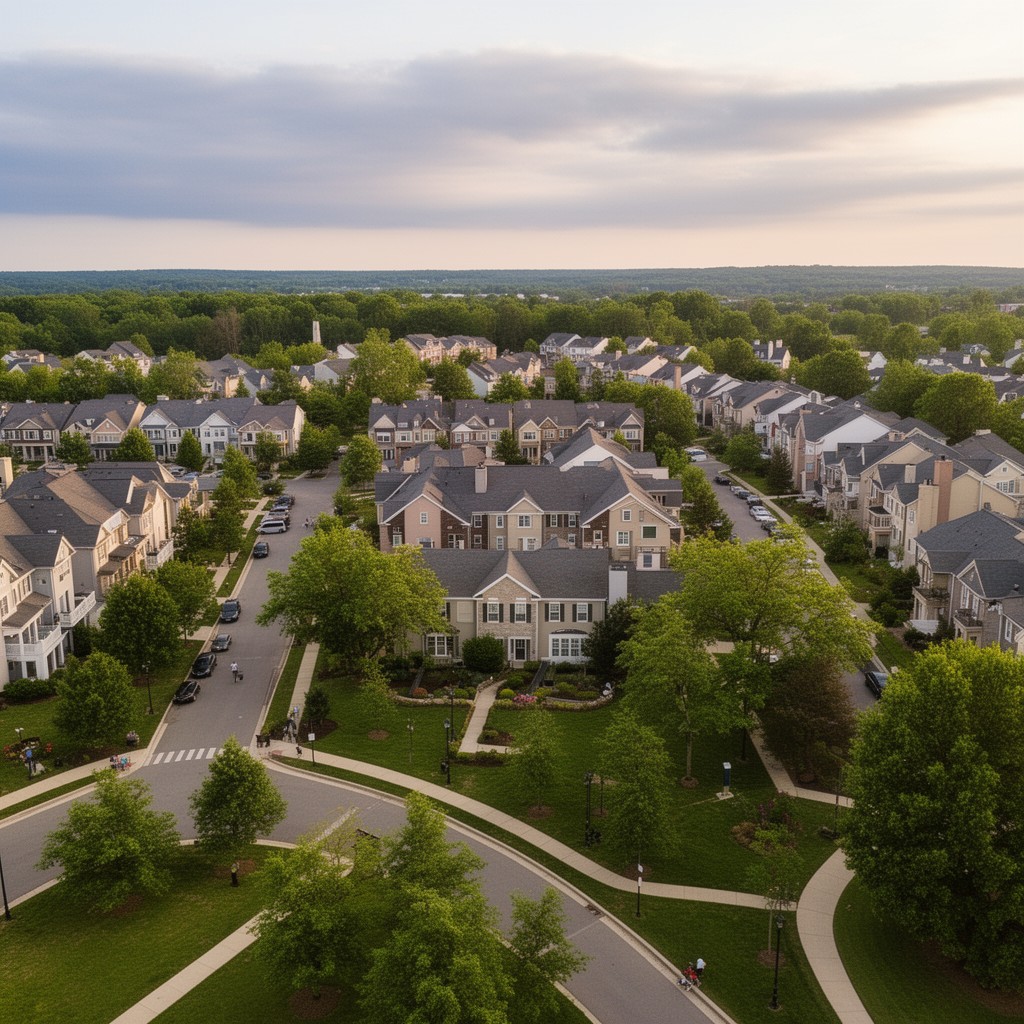 AI-generated illustration of Ashburn