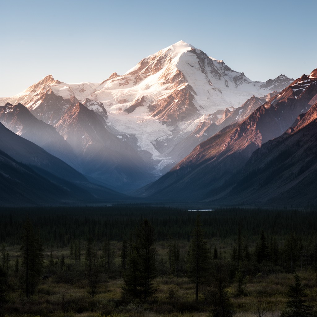 AI-generated illustration of Denali National Park and Preserve