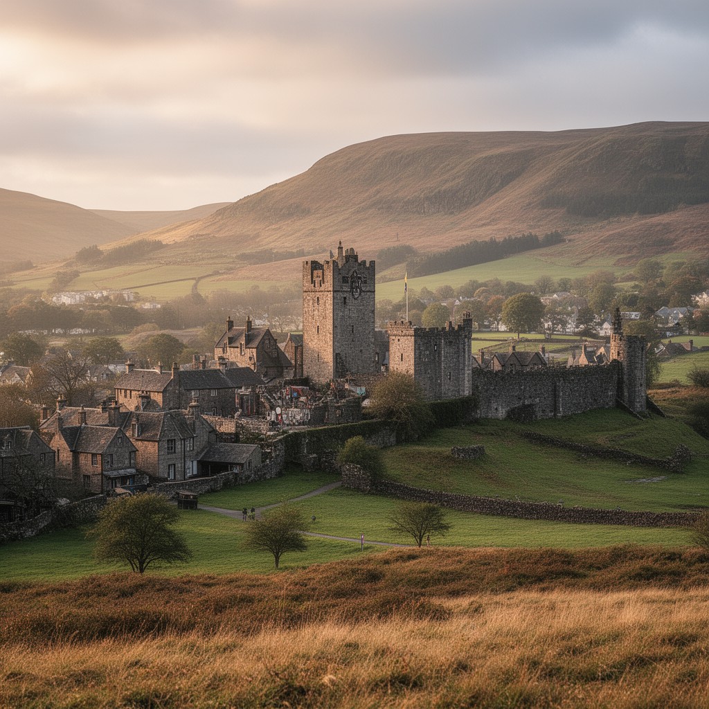 AI-generated illustration of Stirlingshire