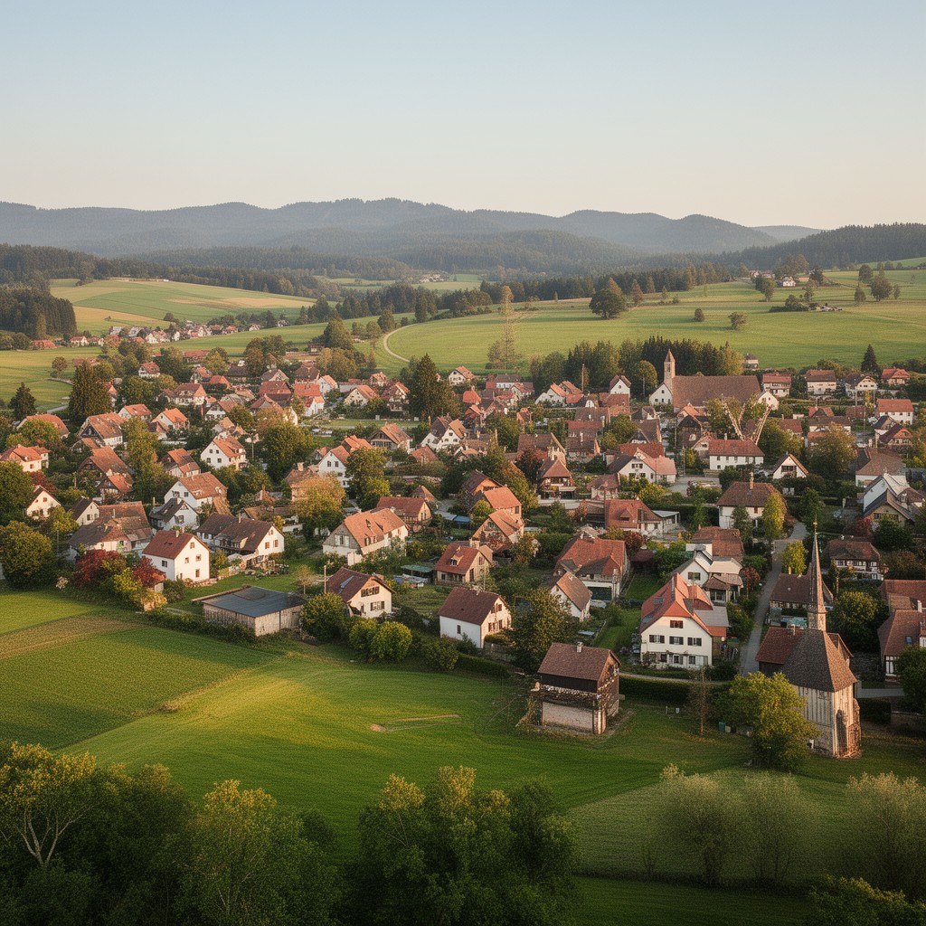 AI-generated illustration of Herrlingen