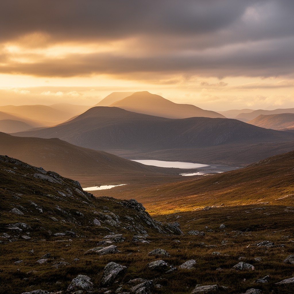 AI-generated illustration of Cairngorms
