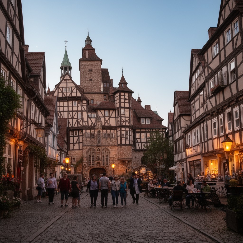 AI-generated illustration of Celle