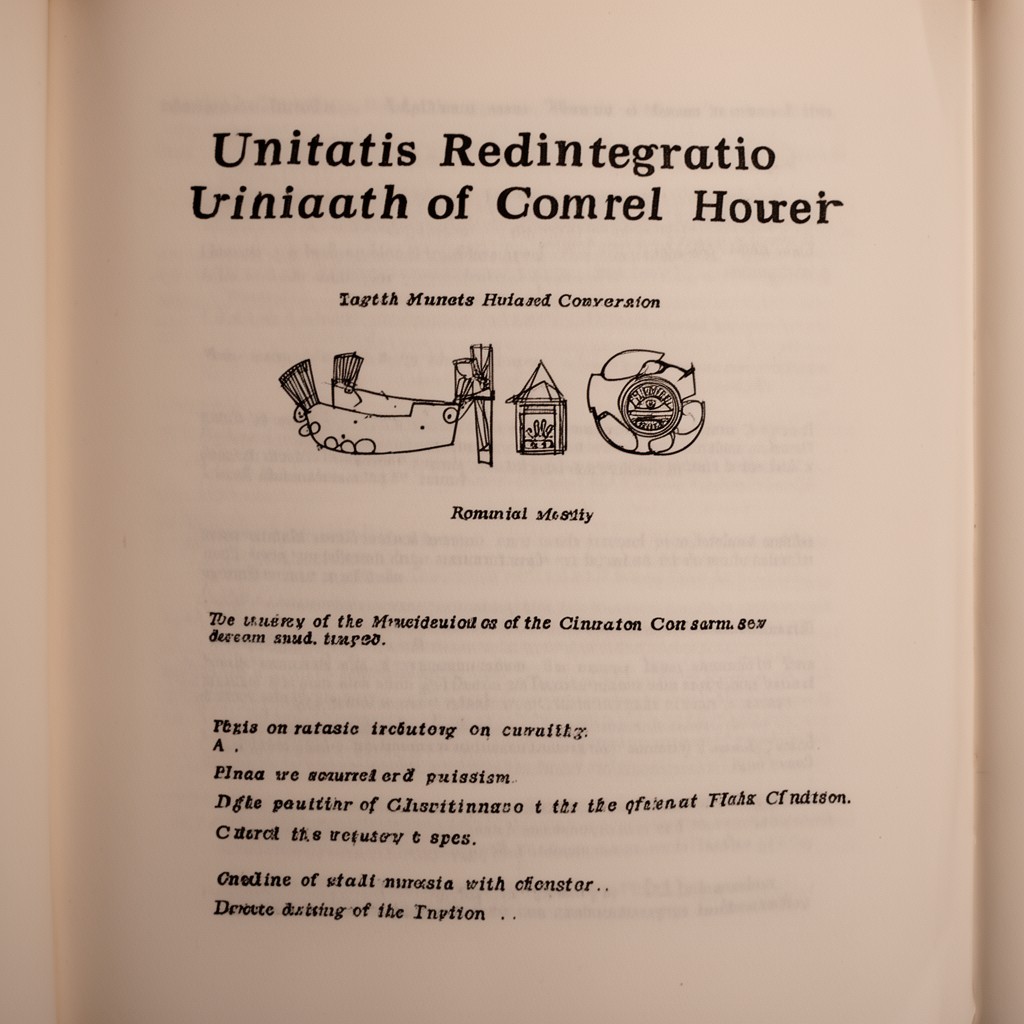 AI-generated illustration of Unitatis Redintegratio