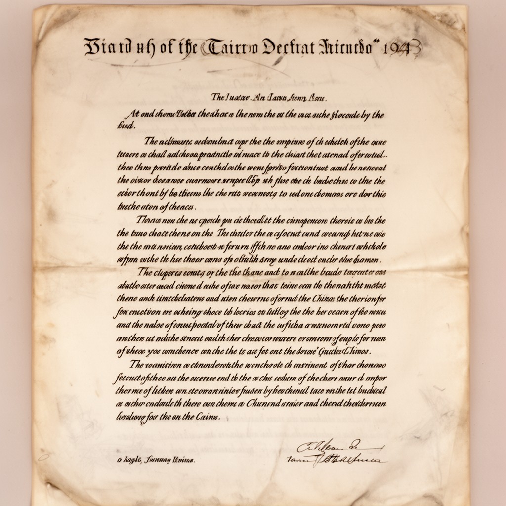 AI-generated illustration of Cairo Declaration