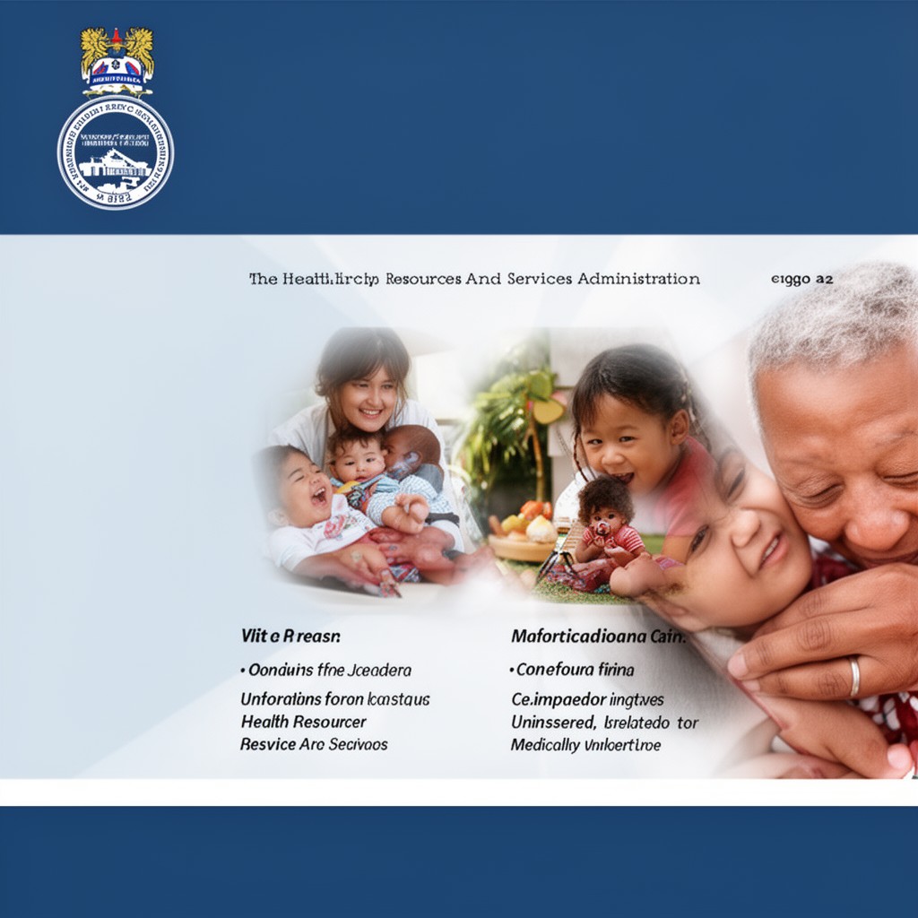 AI-generated illustration of Health Resources and Services Administration