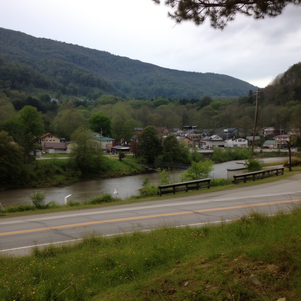 AI-generated illustration of Bayard, West Virginia