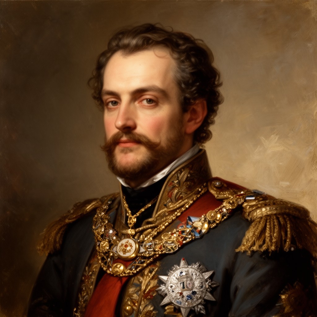 AI-generated illustration of Francis I of Austria