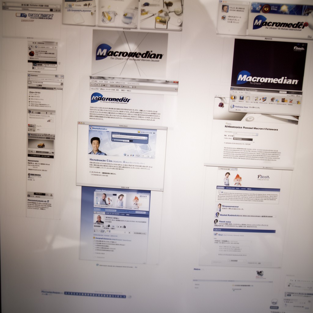 AI-generated illustration of Macromedia