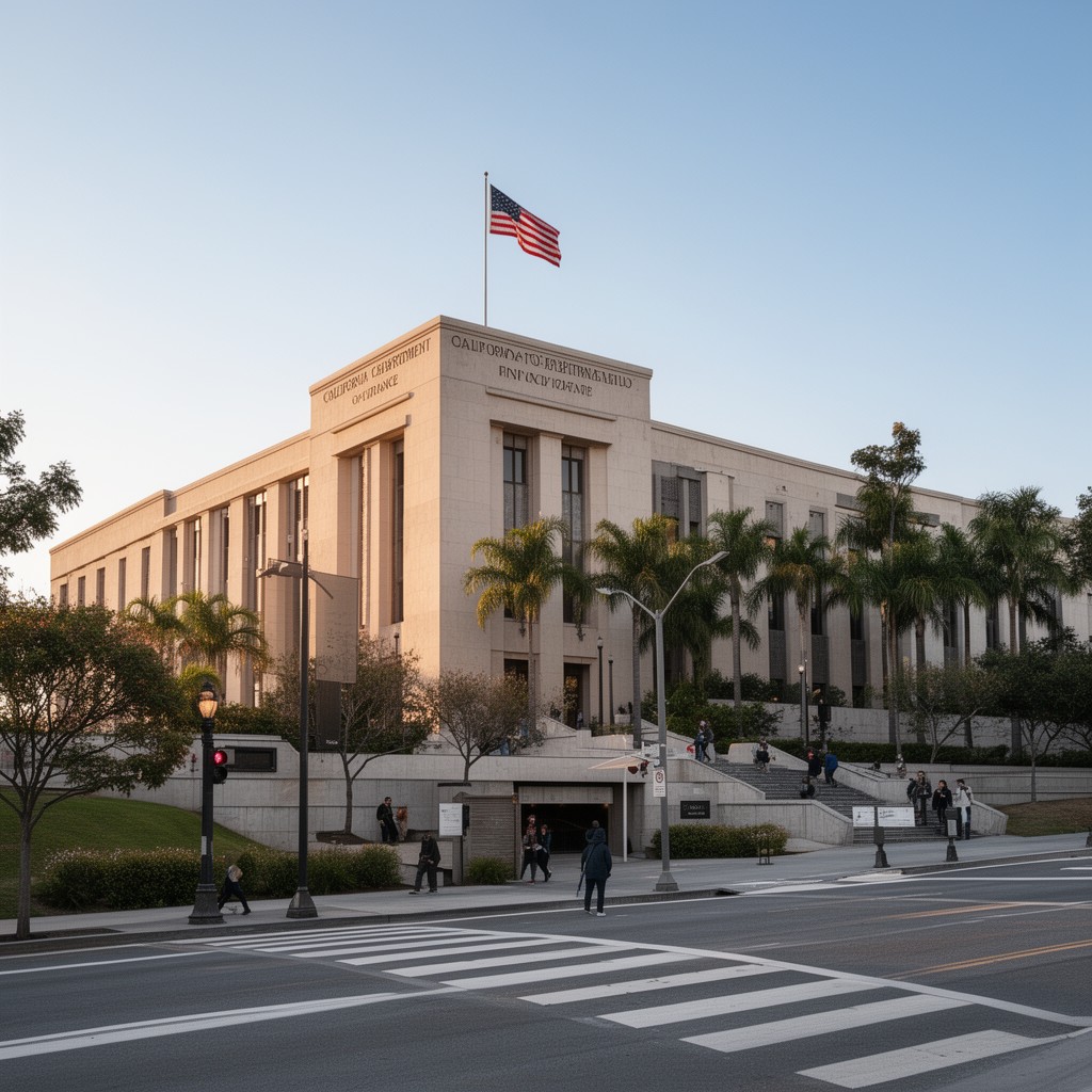 AI-generated illustration of California Department of Finance