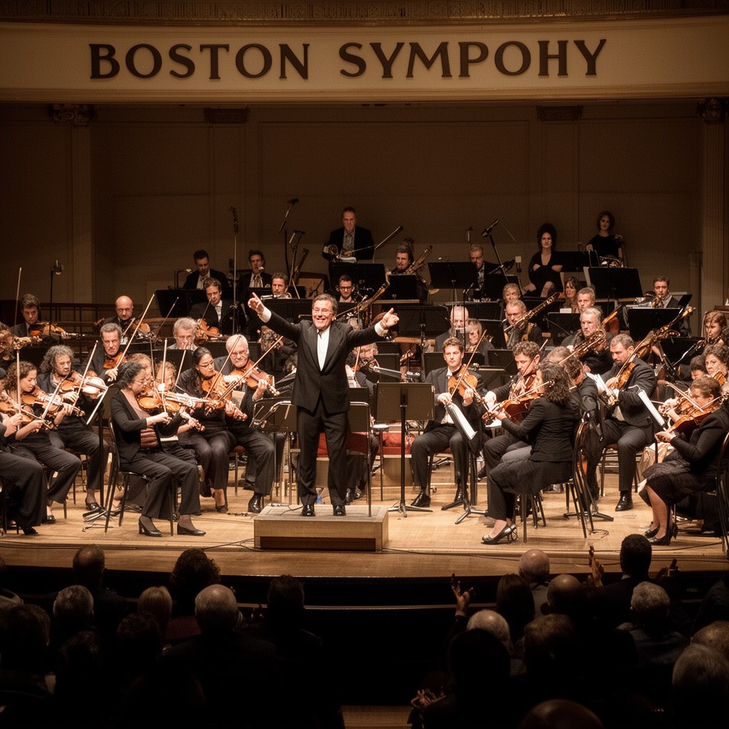 AI-generated illustration of Boston Symphony Orchestra