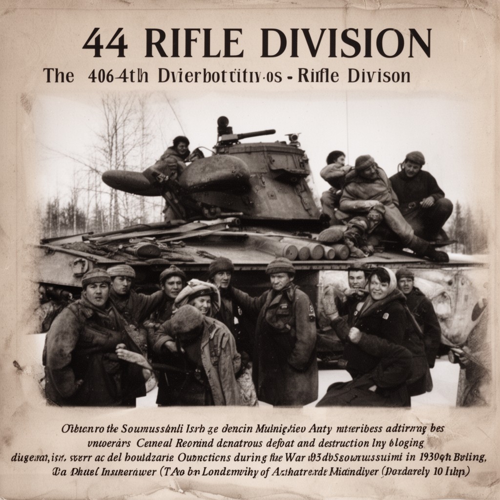 AI-generated illustration of 44th Rifle Division