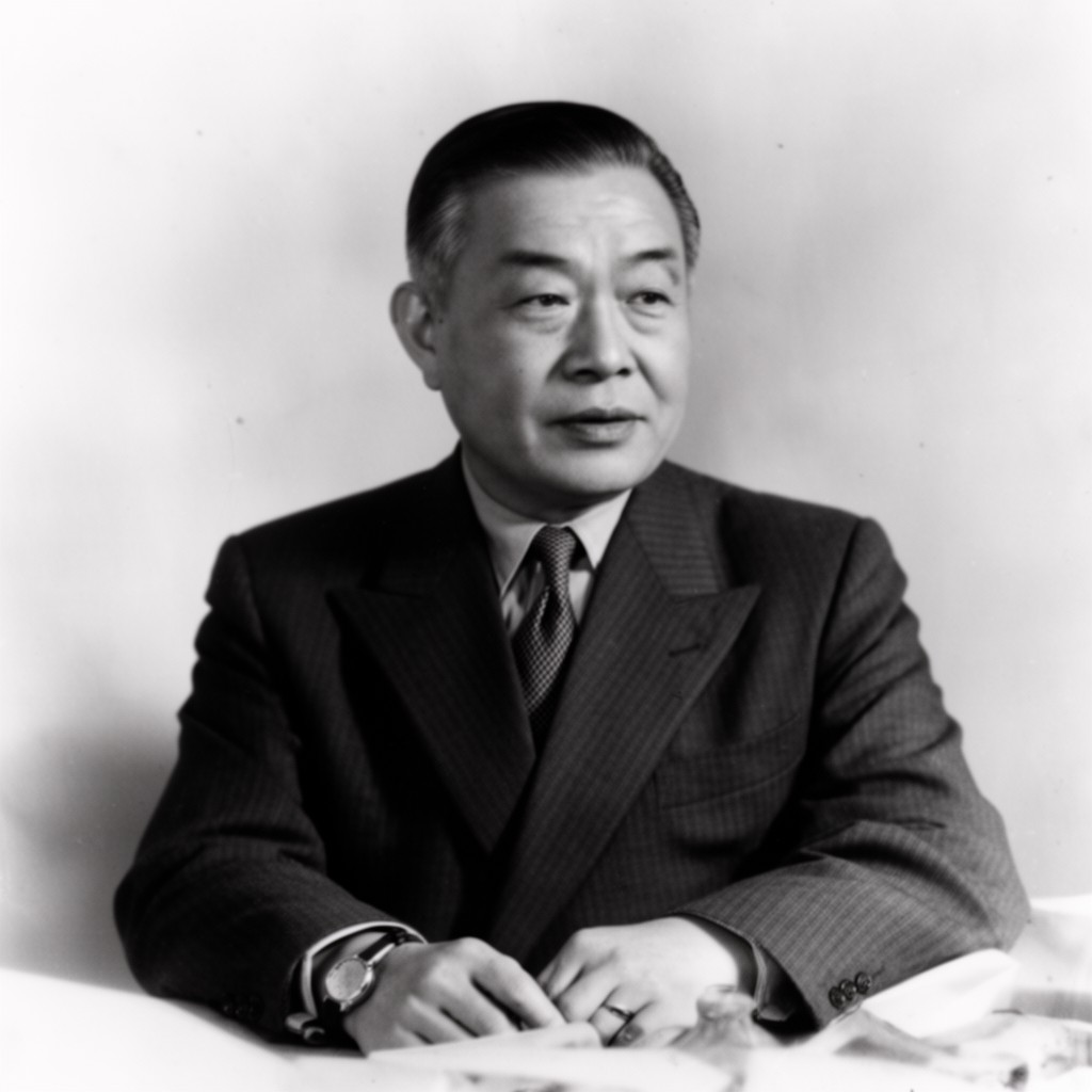 AI-generated illustration of Chiang Chieh-shih