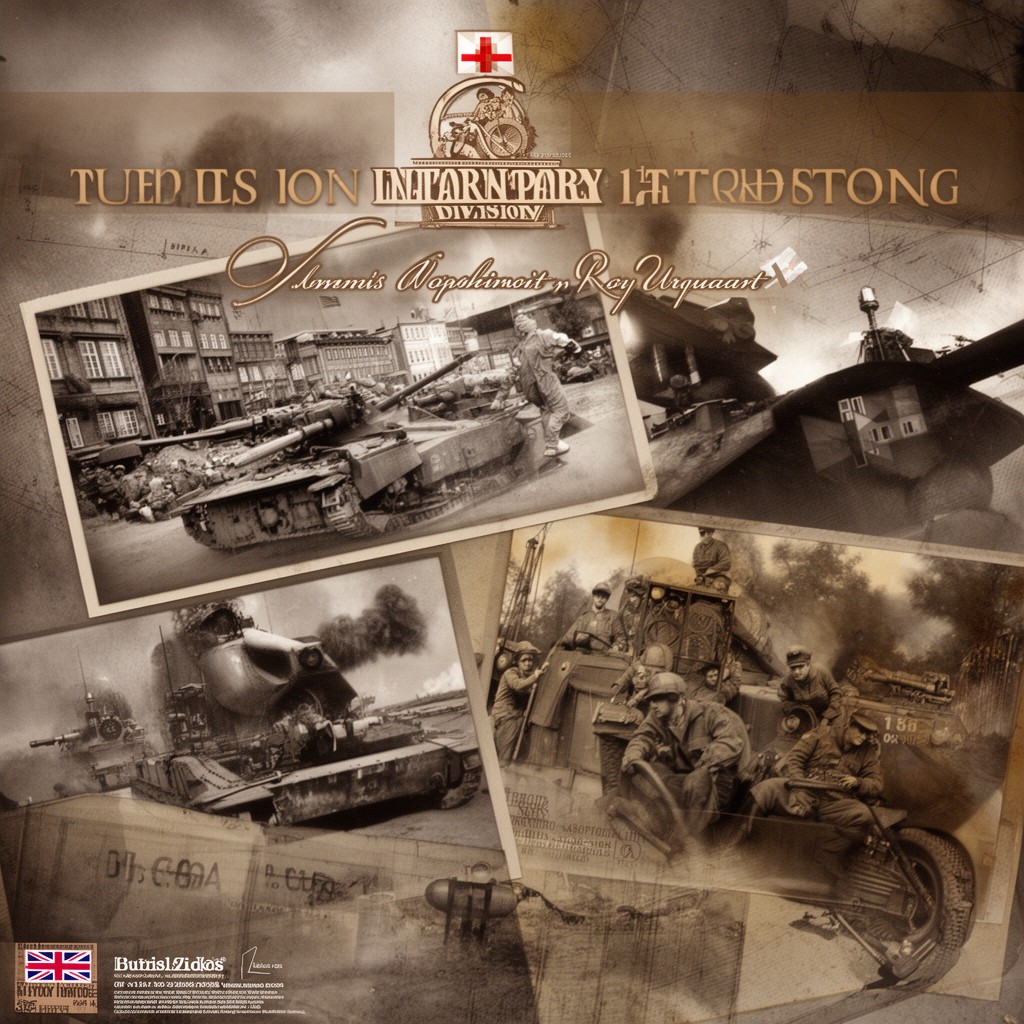 AI-generated illustration of 1st Infantry Division