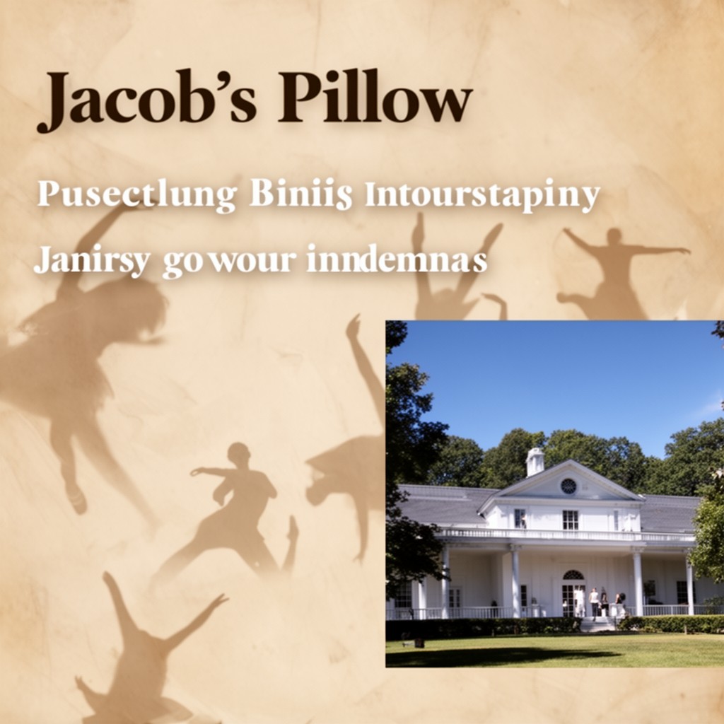 AI-generated illustration of Jacob's Pillow