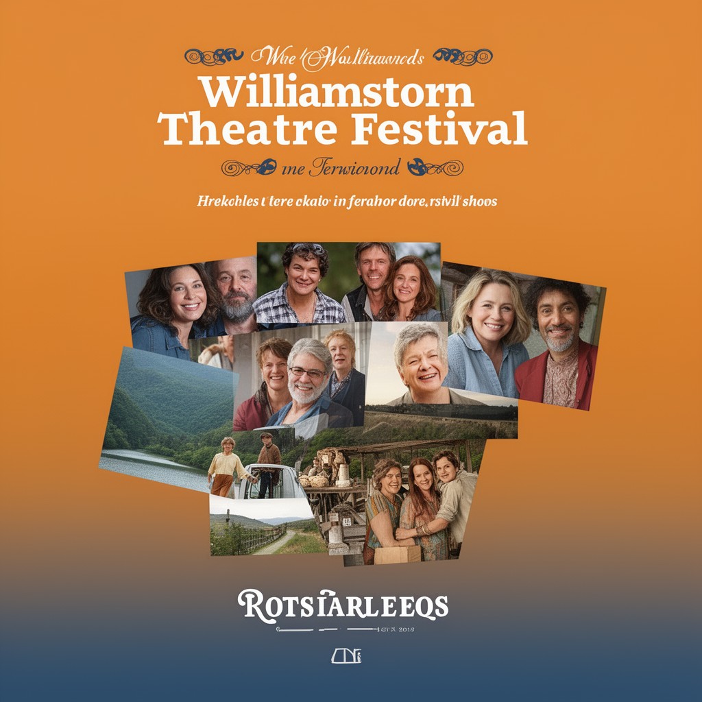 AI-generated illustration of Williamstown Theatre Festival