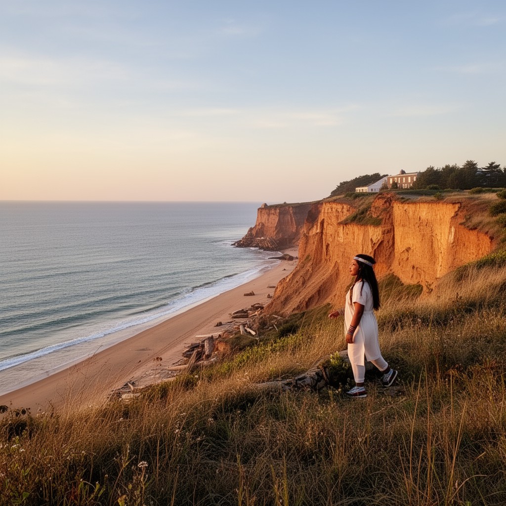 AI-generated illustration of Aquinnah