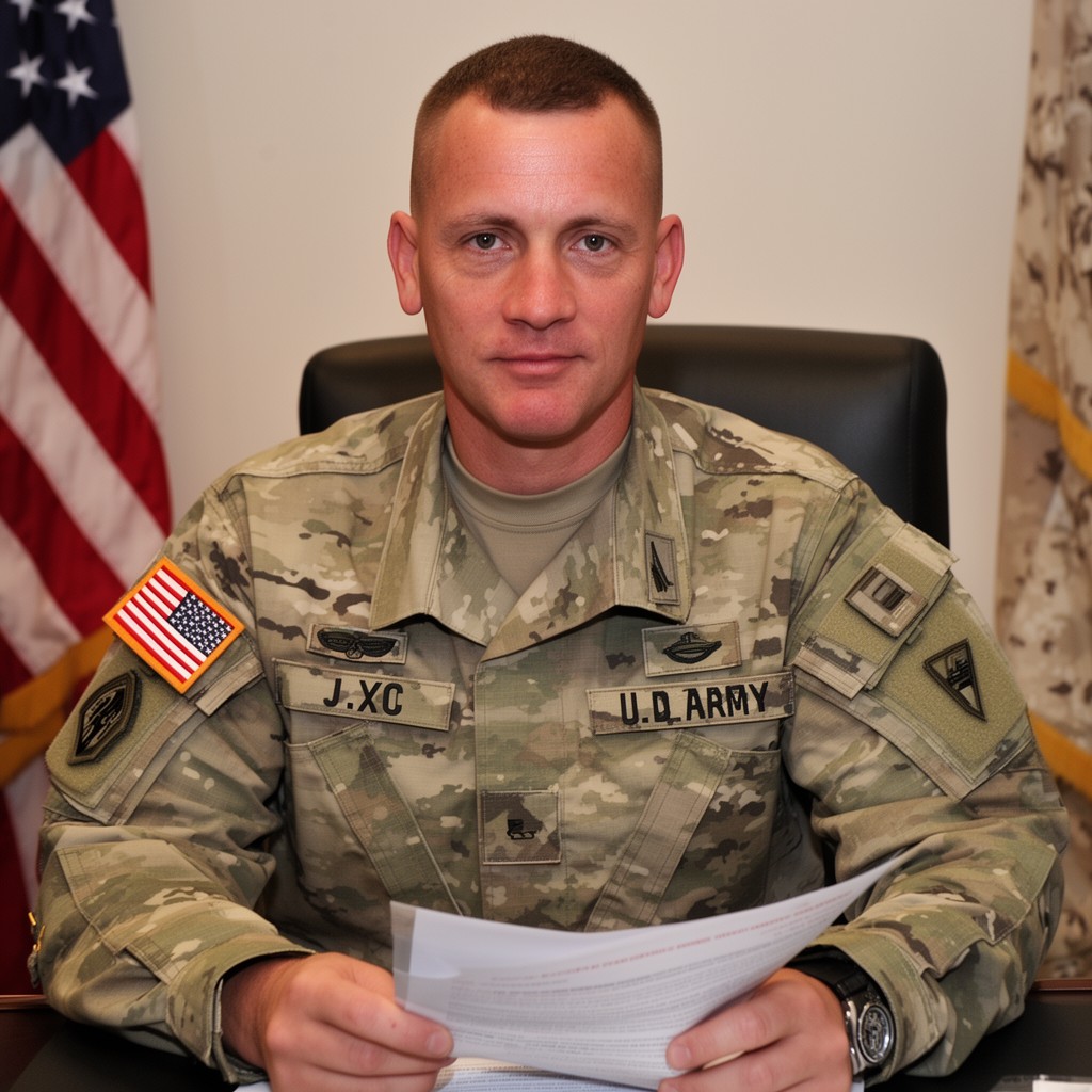 AI-generated illustration of Lieutenant General Thomas F. Metz