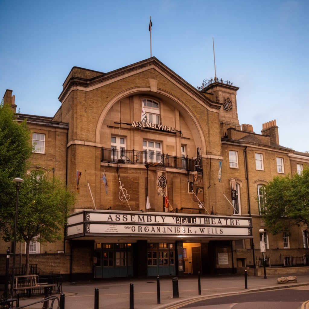 AI-generated illustration of Assembly Hall Theatre