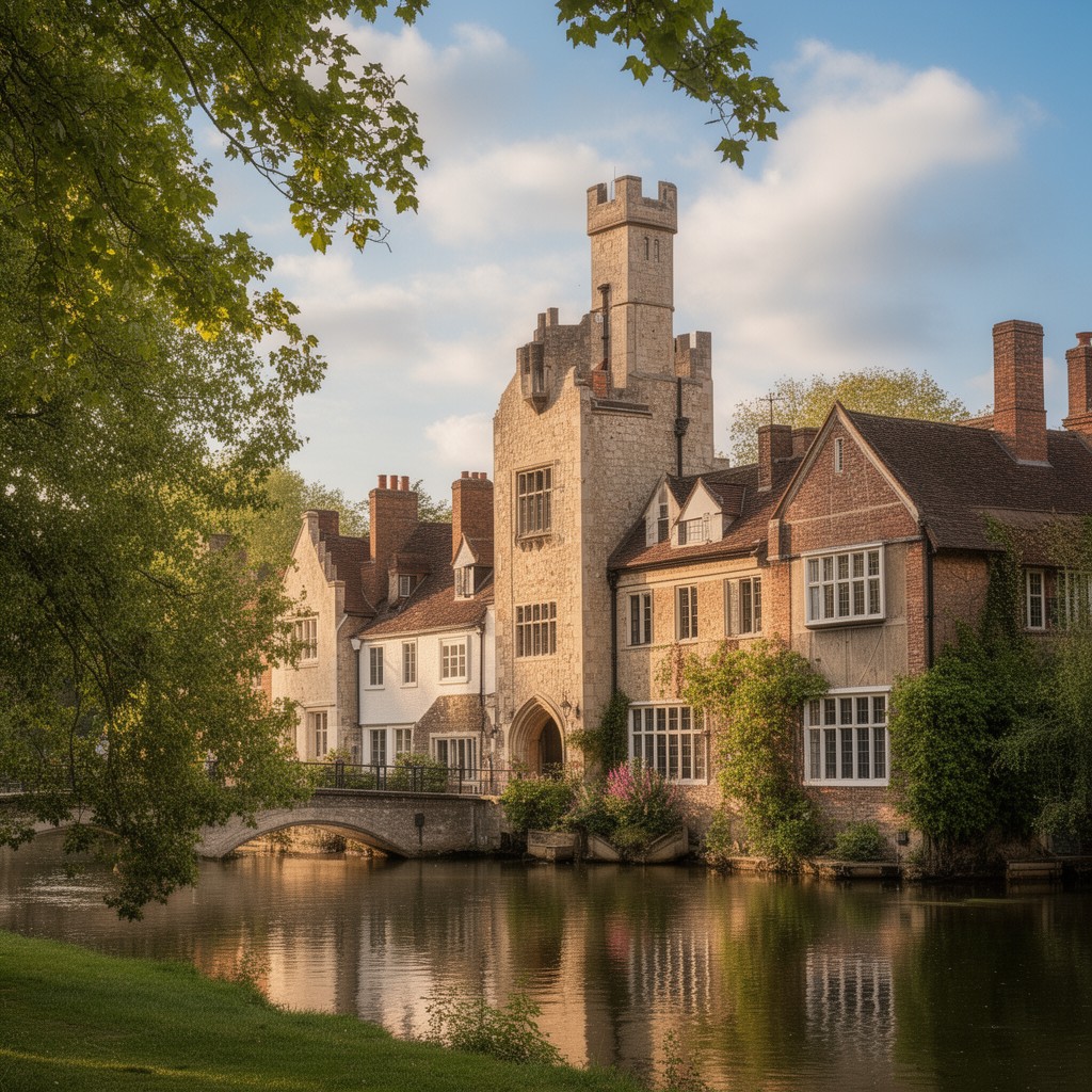 AI-generated illustration of Old Windsor