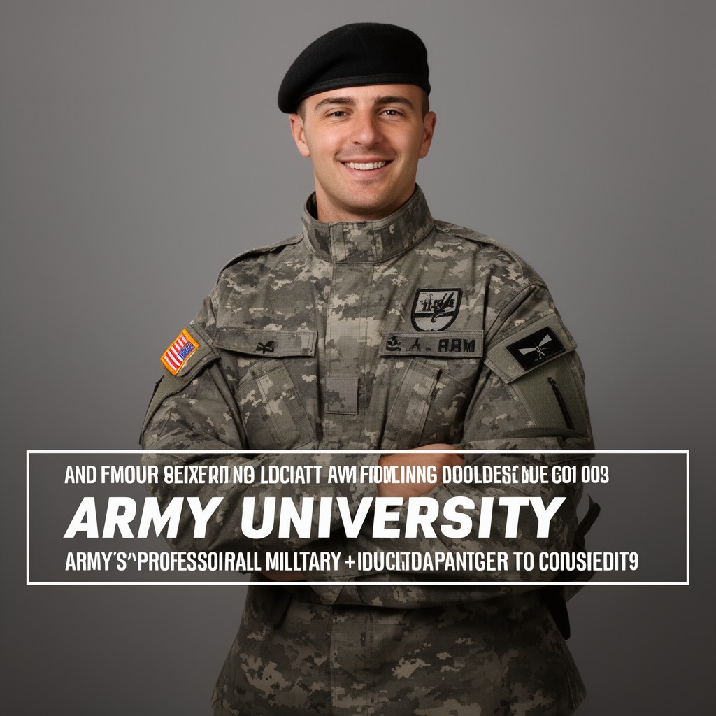 AI-generated illustration of Army University