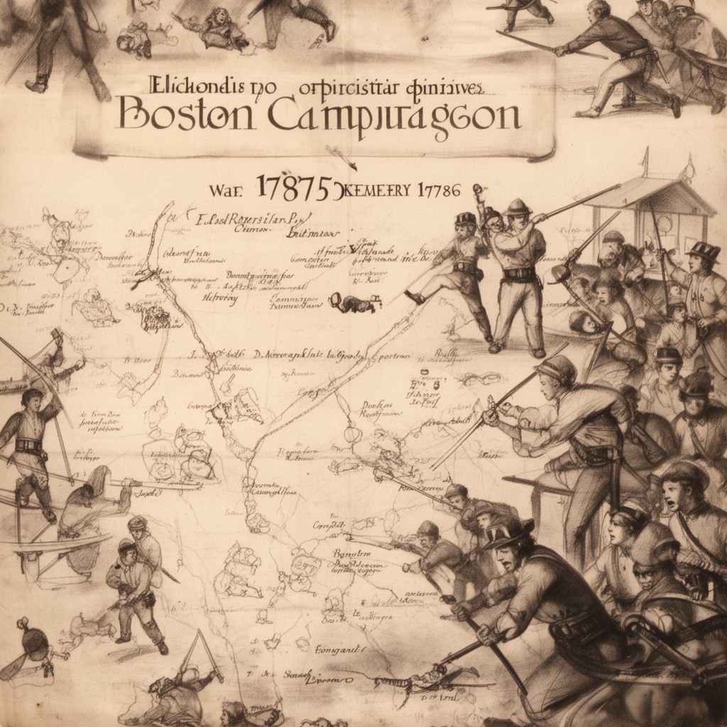 AI-generated illustration of Boston campaign