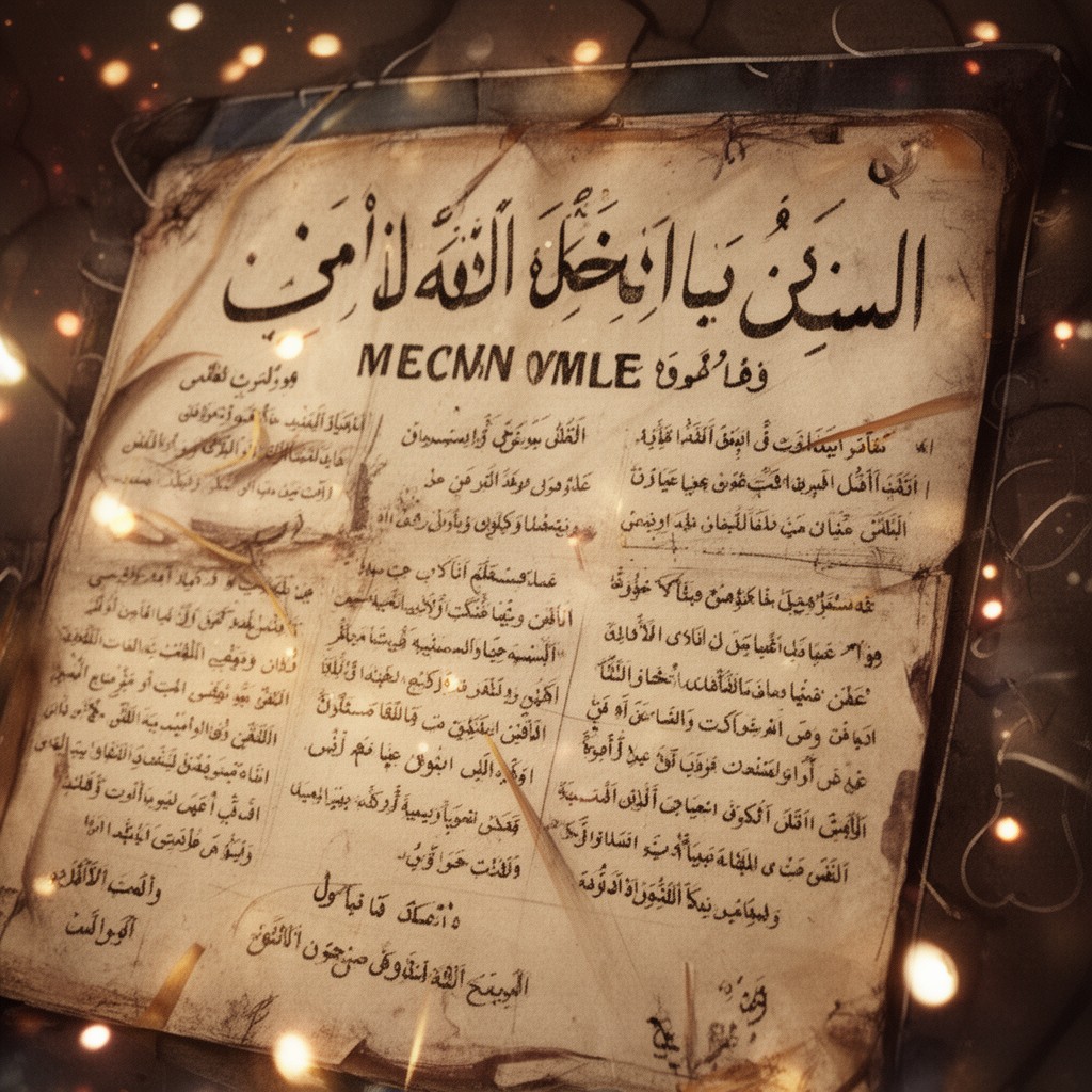 AI-generated illustration of Meccan surahs