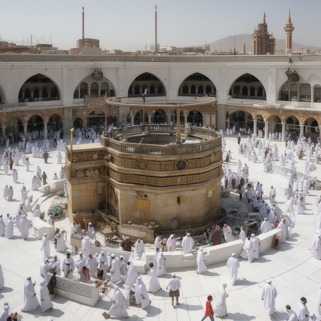 AI-generated illustration of Zamzam Well