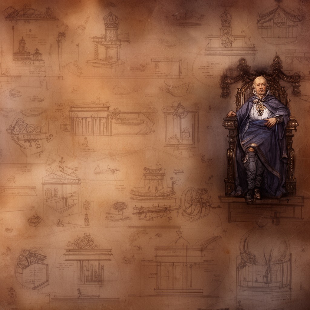 AI-generated illustration of Lord President of the Council