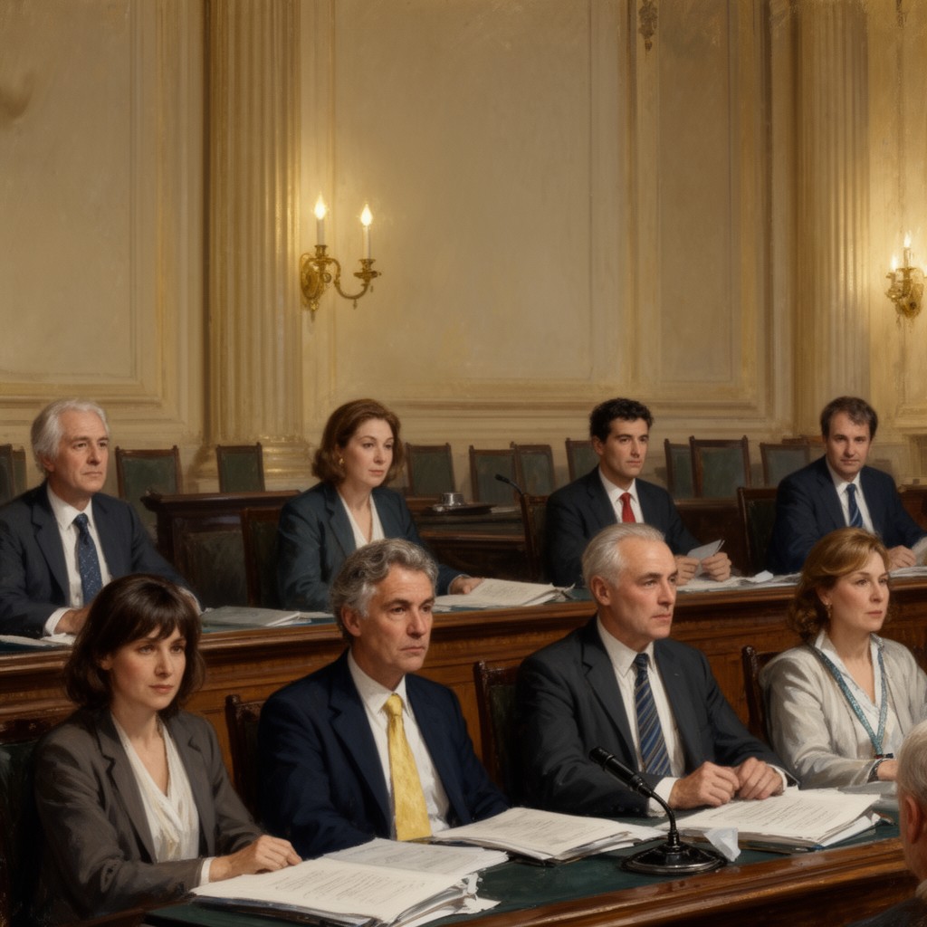 AI-generated illustration of Judicial Committee of the Privy Council