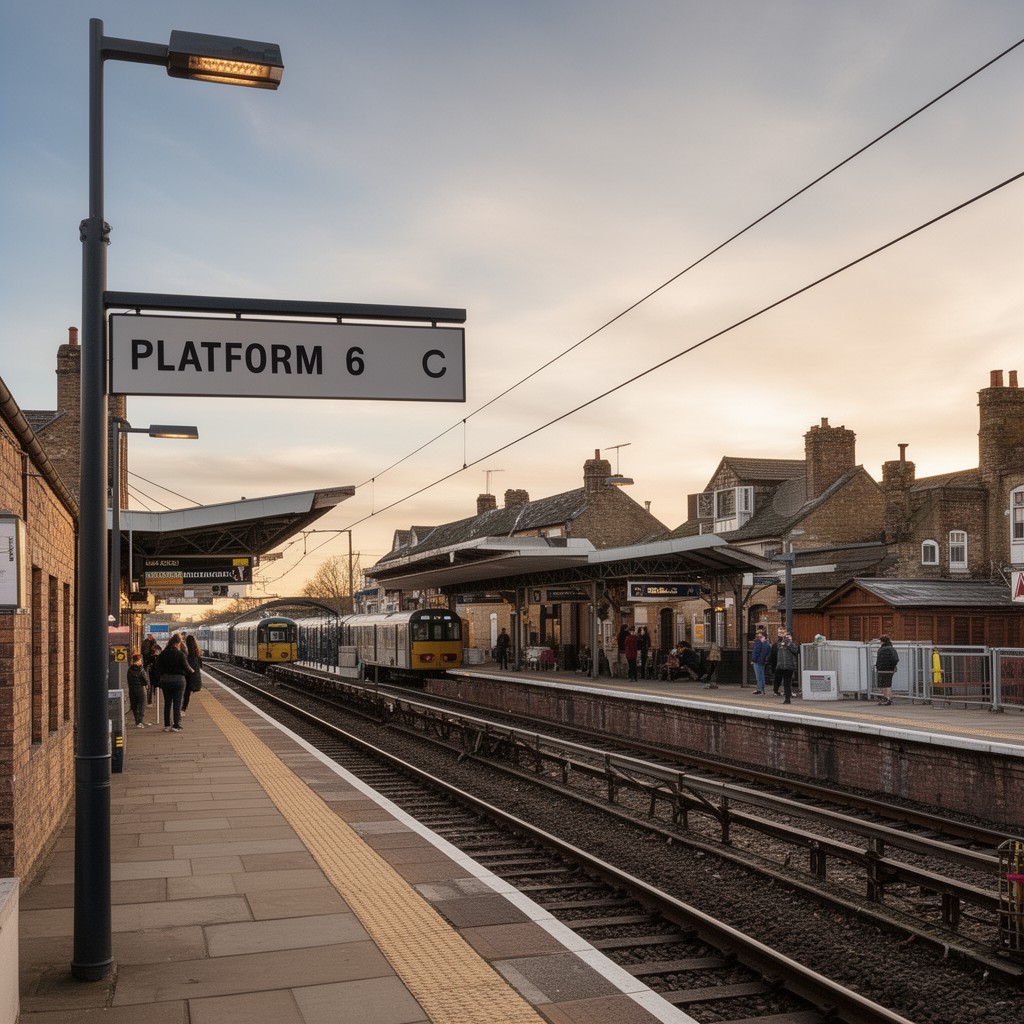 AI-generated illustration of Platform 6