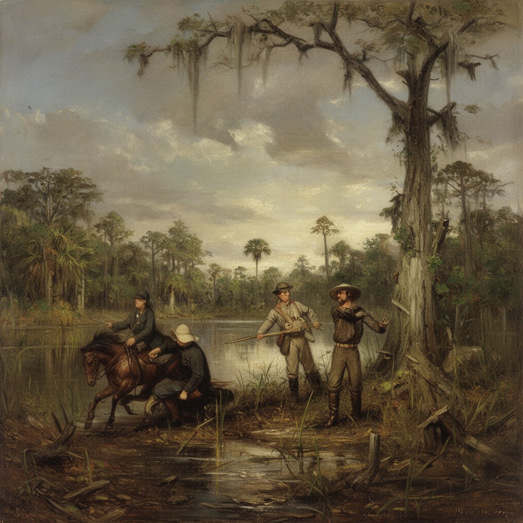 AI-generated illustration of Hound and Hunter